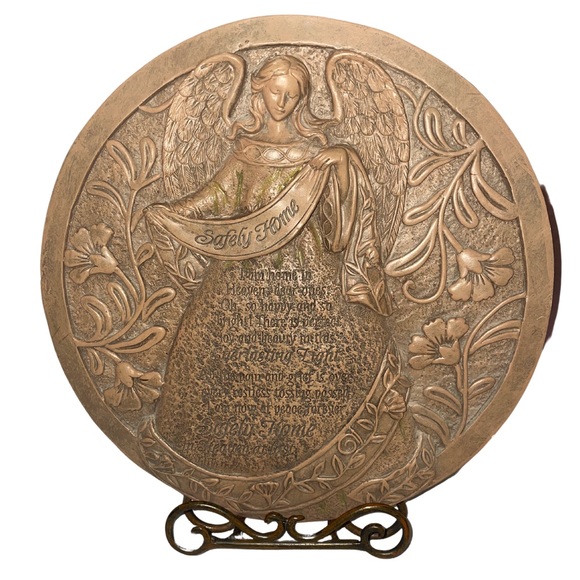 “Safely Home” Memorial Plaque with stand - Picture 1 of 3